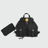 Women's Waterproof Nylon Drawstring Backpack – Casual Small Parachute Backpack for Students and Parties