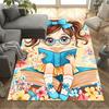 1pc Amazing Beautiful Home Carpet Non Slip Design for Bedroom Gift