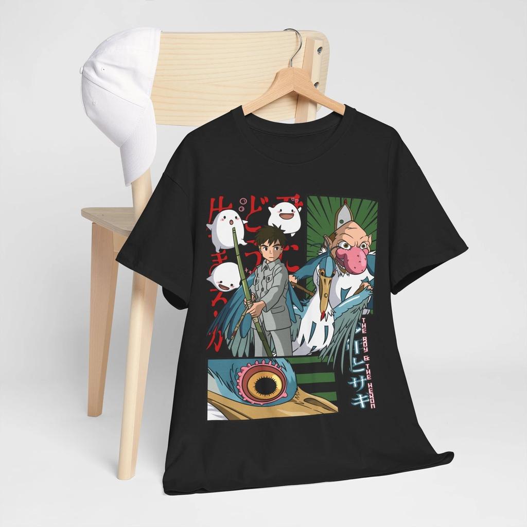 Anime Retro Special Manga Tshirt Anime Exclusive Shirt for Men and Women Summer Cotton Comfortable Loose Fashion Round Neck Top