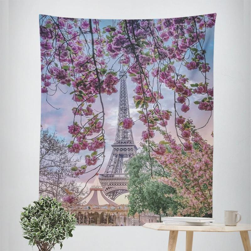 Oil Painting Landscape Beautiful Decorative Tapestry Home Wall Decoration Office Living Room Tapestry