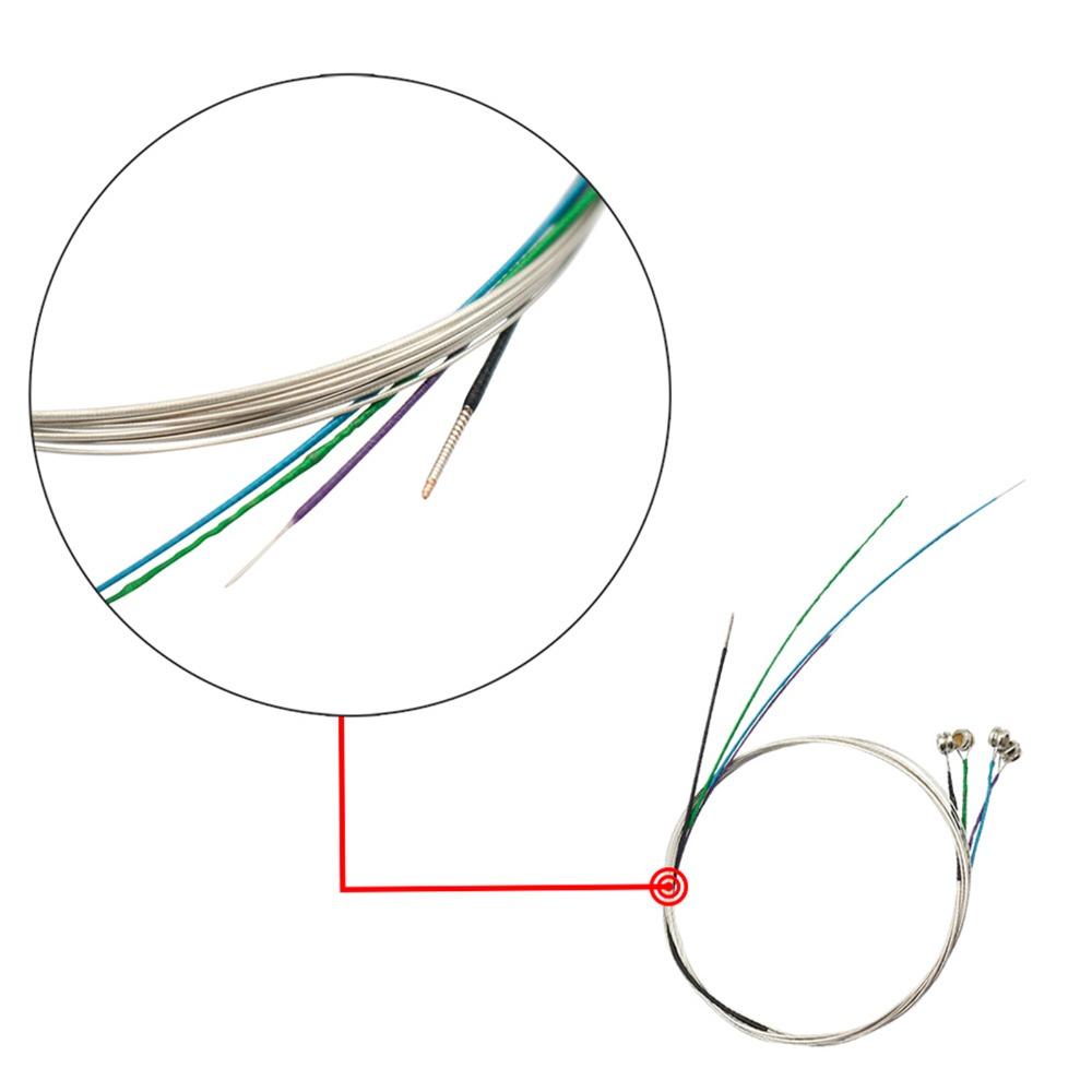 Mixed Colors Full Set Violin String Stainless Steel Wire Violin String Set For Fiddle Performance