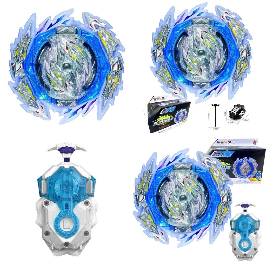 Beyblade Burst B-189 Holy Spear Of Guilt Kr Mds-2 Colorful Spinner With Launcher Handle