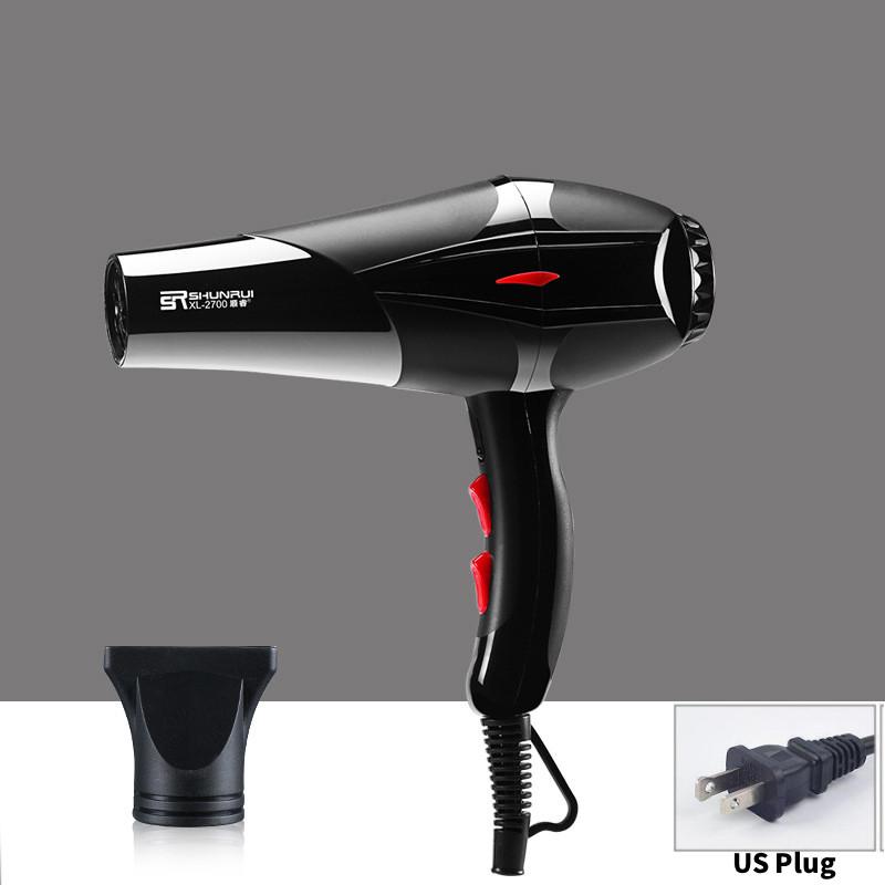 Professional Hair Dryer With Concentrator Nozzle For Home And Salon Use
