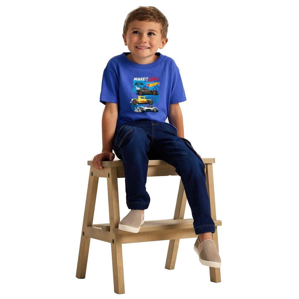 Hot Wheels Childrens/Kids Make It Epic Champion T-Shirt (Pack of 3)