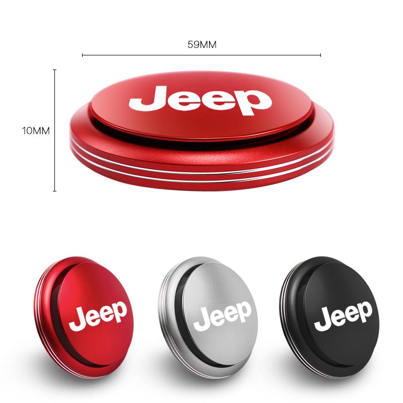 Car Interior Freshener Aromatherapy Perfume Decor For Jeep Grand Cherokee Wrangler JK Gladiator Compass Renegade Patriot Liberty ALM1