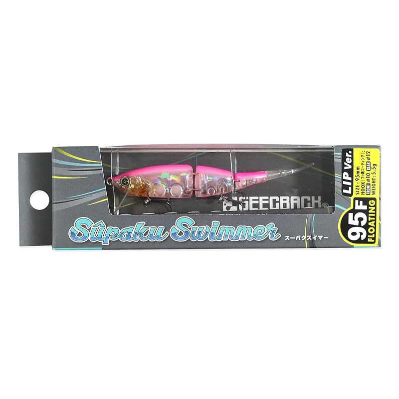 

GEECRACK G-rack SUPAKU SWIMMER super swimmer 95F floating (#007 PK Back Ghost)