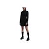 Nike Logo Quick-Dry Long Sleeve Polo Shirt Women Tops FQ1571-010
