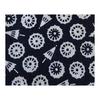 Miyamoto Komon Tenugui Japanese Traditional Hand Towel with Japanese Umbrella Pattern, 33x90cm, Fine Pattern, 100% Cotton, for Neck Wrap,