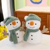 Adorable Sami Snowman Plush Toy Soft Stuffed Animal With Charming Design For Kids