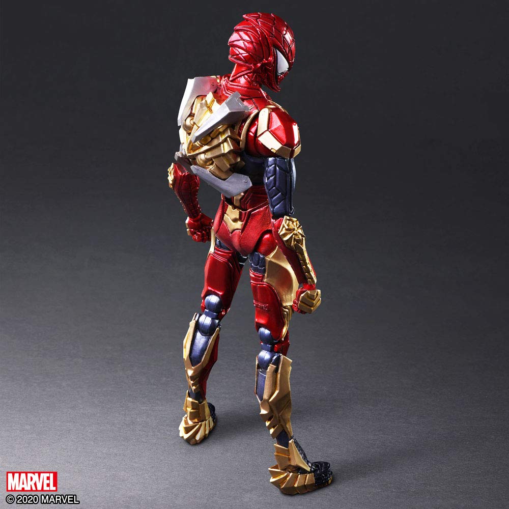 Marvel Universe Variant Bring Arts DESIGNED BY TETSUYA NOMURA Spider-Man PVC Painted Movable Figure APR208846