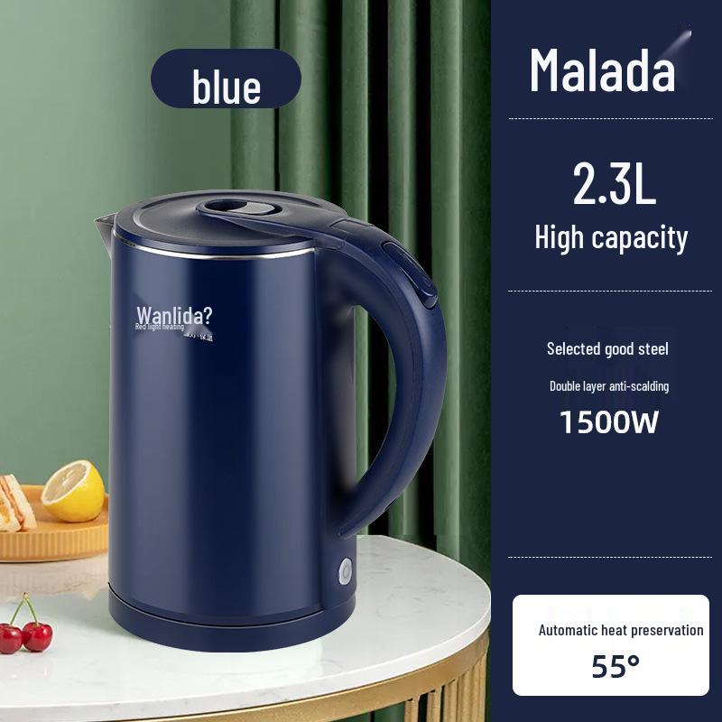 

Электрический чайник Malata большой емкости - Быстрое кипячение, Изолированный, Автоматическое отключение.