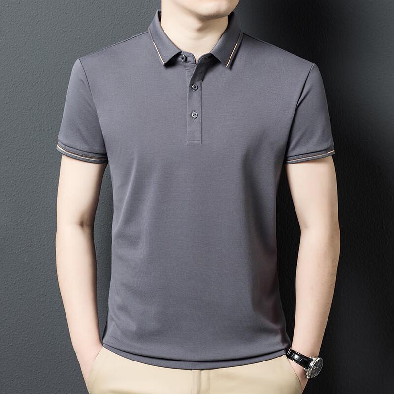 Yiliteng Men's Casual Short Sleeve Polo Shirt