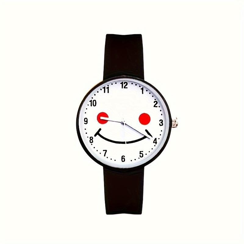 High School Students Exam Special Watch Candy Color Simple Expression Versatile Watch Cartoon Exam Watch
