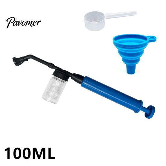 Attic Insect Powder Applicator Diatomaceous Earth Duster Garden Dispenser Puffer Sprayer Control Valve with Telescopic Extension Rod for Home
