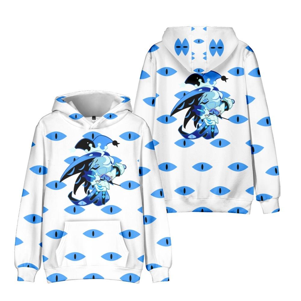 Мужская и женская толстовка с капюшоном Shadow Milk Cookie Plush Anime Hoodies Streetwear Harajuku Casual Cartoon Printed Hooded Pullover Sweatshirts S белый 2560₽