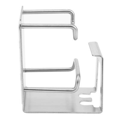 Porte-brosse à dents créatif en acier inoxydable à ventouse murale, ensemble d'accessoires de salle de bain, mug, porte-brosse à dents, porte-dentifrice ab13