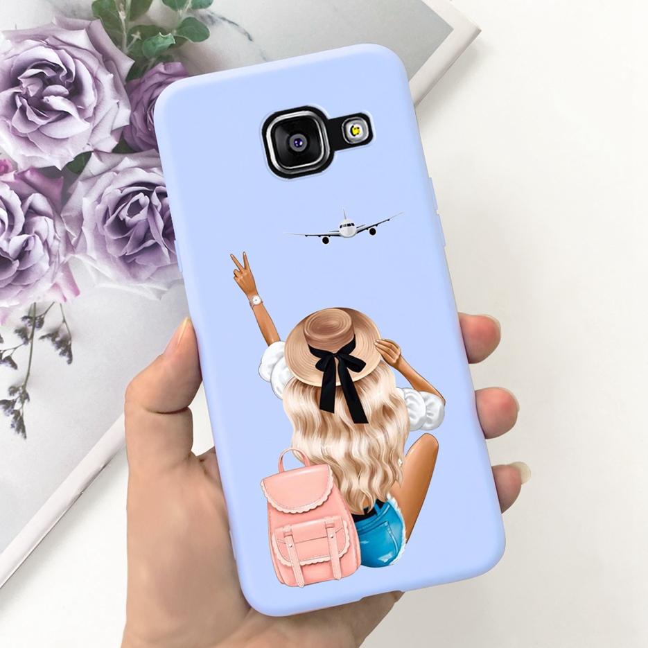 For Samsung Galaxy A5 2016 Case SM-A510F Cute Cartoon Cover Soft Silicone Phone Case For Samsung A5 2017 A520F Back Cover Bumper