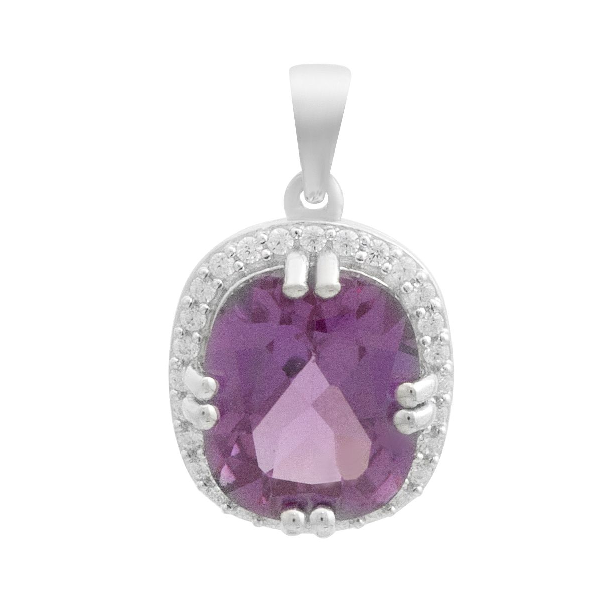 

Silver Pendant with Alexandrite 6.745ct (2180104)