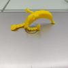 Creative 3D Printed Banana Plastics Sculpture For Garden Decortion Fun Home Decortions Handmade Artwork Desktop Ornaments Crafts