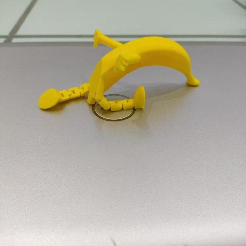 Creative 3D Printed Banana Plastics Sculpture For Garden Decortion Fun Home Decortions Handmade Artwork Desktop Ornaments Crafts