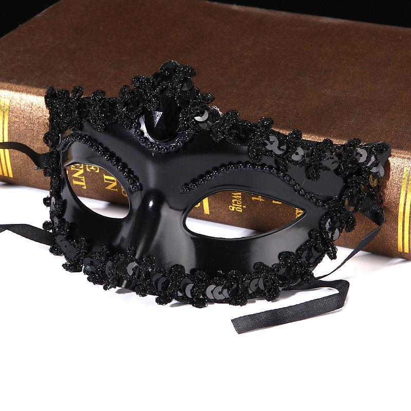 Venetian Masquerade Mask Women Eye Mask Cosplay Prom Props Nightclub Face Mask Party Needs Accessory
