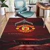 Football United F.C Pattern Rug, Indoor/Outdoor Mat, for Picnic, Gameroom, Bedroom, Office, Living Room, Home Decor Carpet, Birthday Gift
