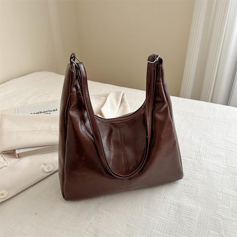 

Niche Simple Сумка через плечо Большая вместительная сумка через плечо Женская новая мода Повседневная сумка для поездок на работу Сумка-тоут Модная