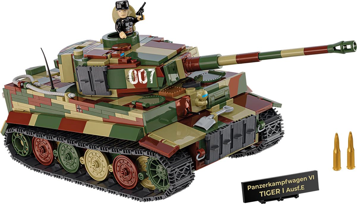 

COBI Historical Collection WWII Panzerkampfwagen VI Tiger I Ausf E Executive Edition серый
