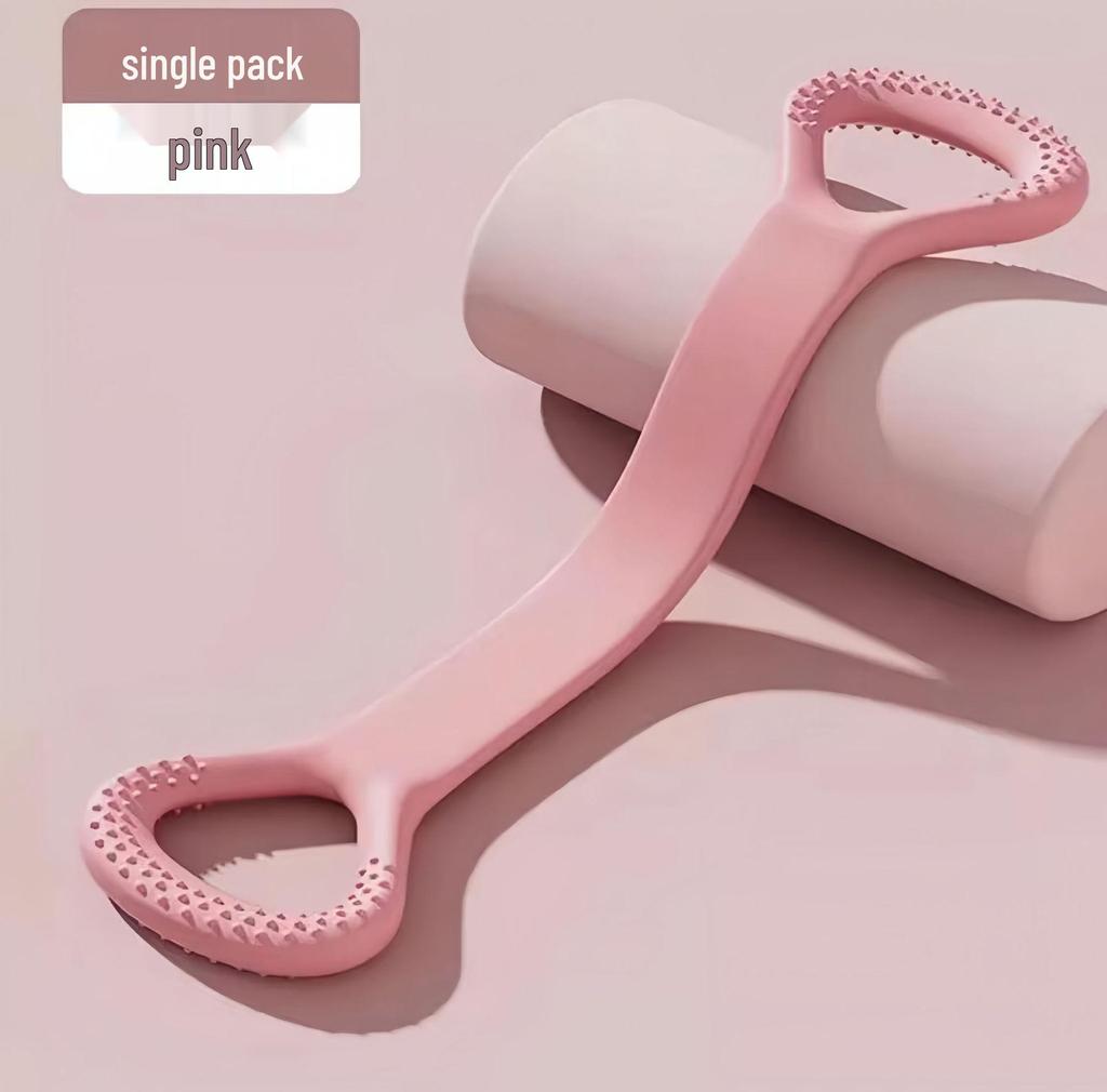 8-Shape Elastic Resistance Band for Women's Yoga, Shoulder, and Back Stretching
