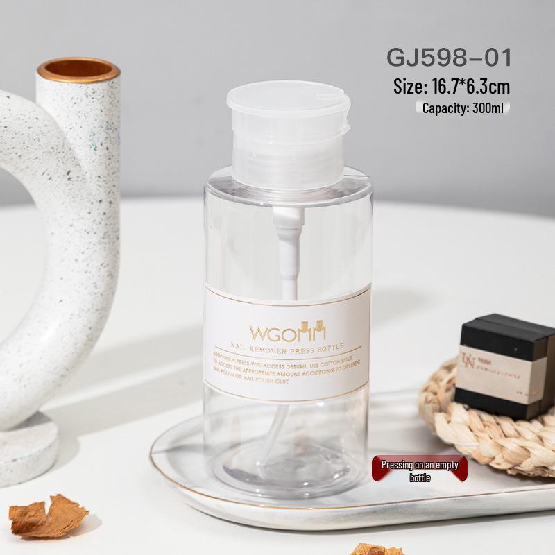 

Японский пресс-бутыль для нейл-арта для жидкости для снятия лака и мицеллярной воды – Инструмент для нейл-салона