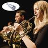  Trumpet Mouthpiece Replacement Brass Instrument Trumpet Nozzle Bright Tone Musical Instrument Part for Daily Practice