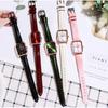Simple Calendar Student Watch Niche Premium Quartz Watch Ladies Waterproof Belt Watch