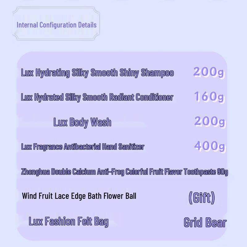 LUX Refreshing Hair Care Set