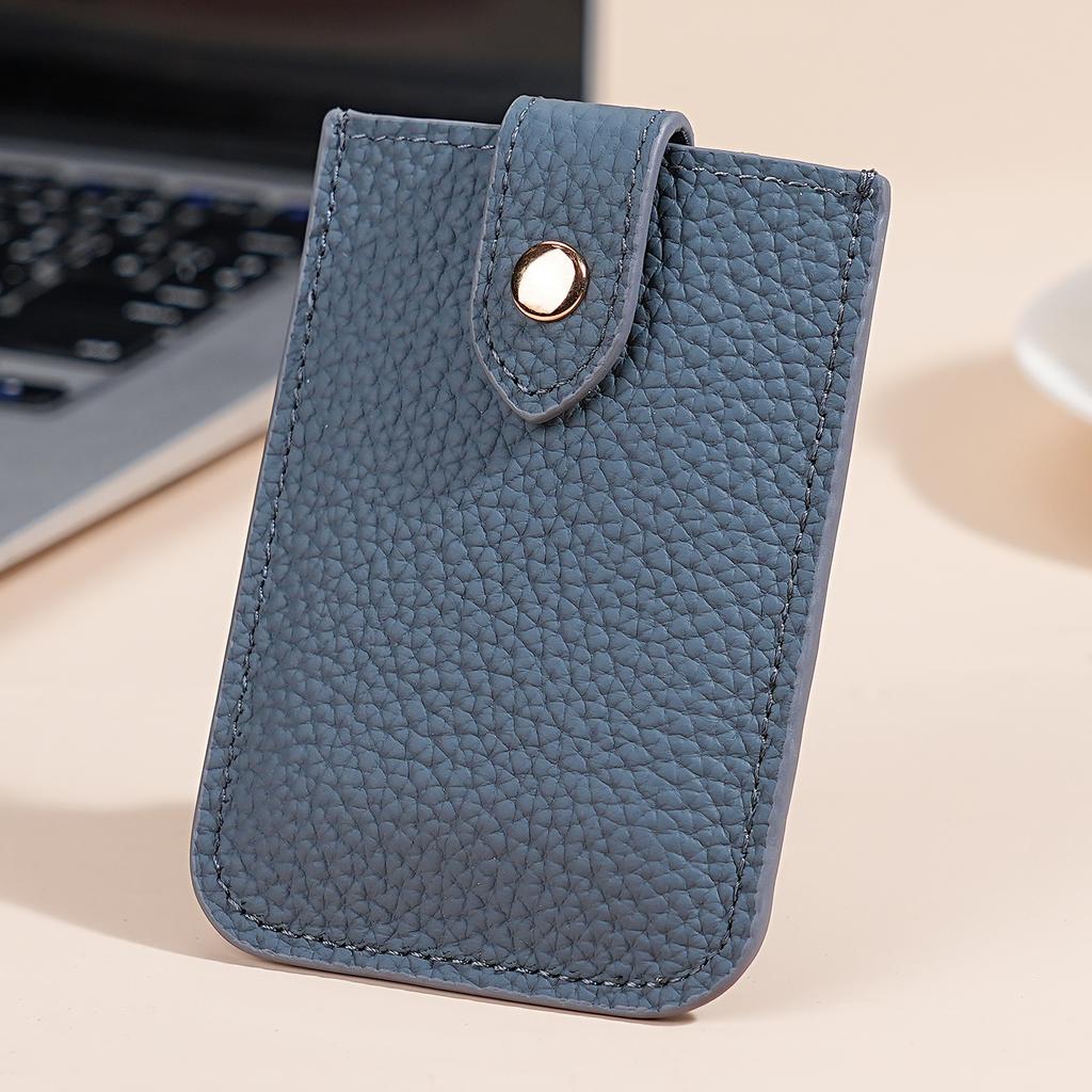 New Cow Leather Men's Card Bag Coin Purse Slim Credit Card Holder Wallet For Men and Women ID Card Pocket