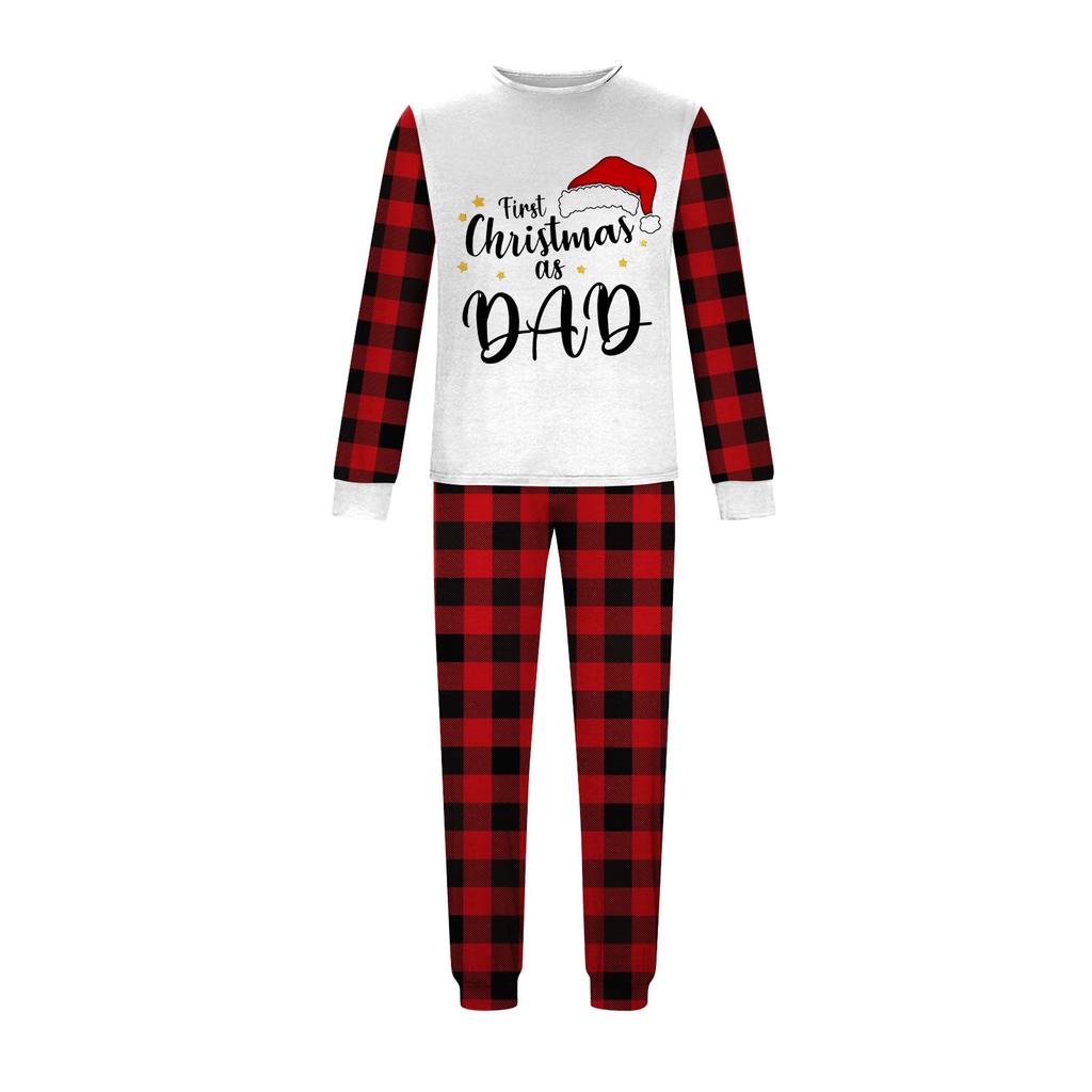 Family Matching Sets Pajamas, Loungewear Outfits,Family Matching Long Sleeve Tops+Pants Set
