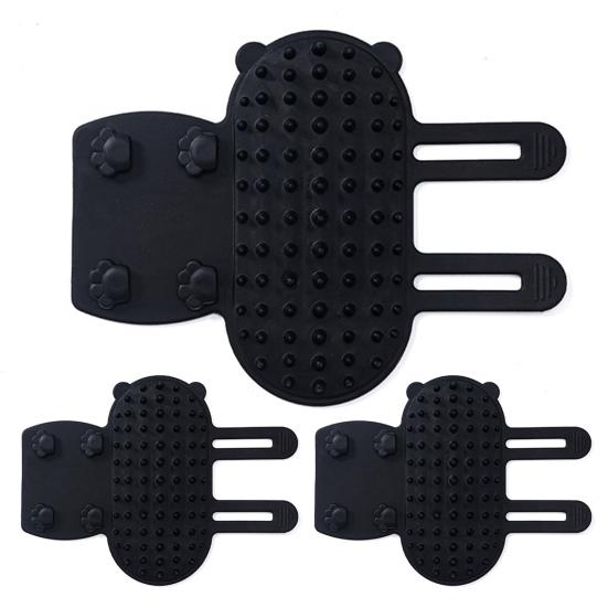 1 buc/3 buc Perie auto-îngrijire pisică, Perie de colț reglabilă pentru pisică, Mâncărimi față pisică, Scărpinat