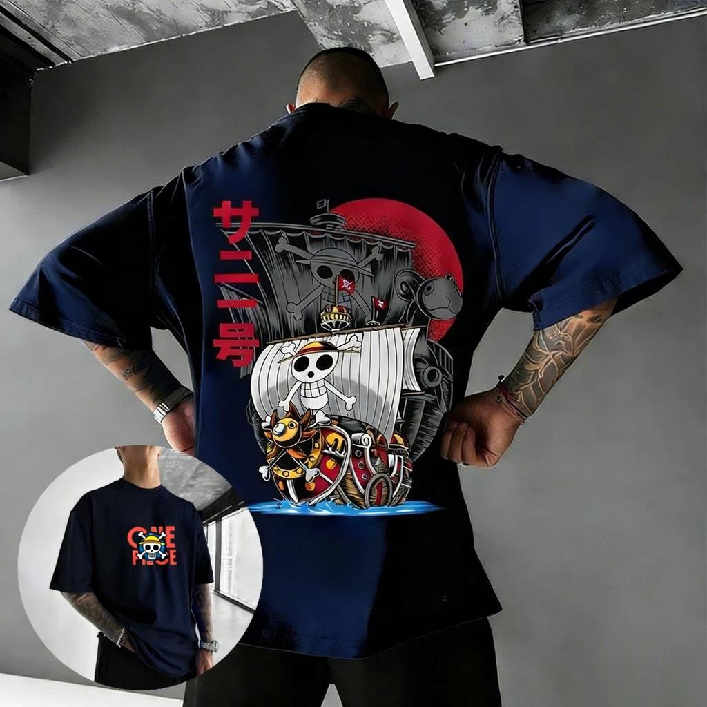 2026 New One Piece  Chiyon Maru  Unisex Cotton TShirt with Summer Anime Print and Loose Fit