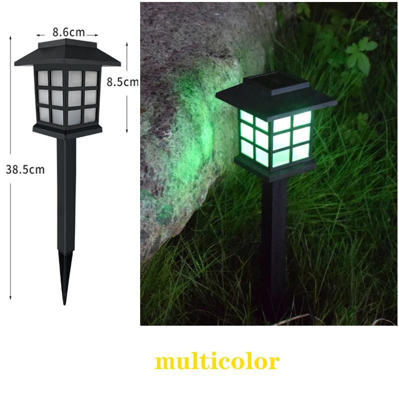 Mini Solar LED Garden Lights Stainless Steel Outdoor Solar Power Pathway Lights Yard Driveway Landscape Lights