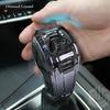 Кришталева ручка перемикання передач зі світлодіодним семиколірним підсвічуванням, підходить для Honda Accord/Civic/VECEL/RV/INSPIRE/Fit, Type-c зарядка, головка важеля