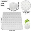 400 Pcs Hydroponic Sponges Planting Gardening Tool Soilless Cultivation Seedling