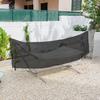 Hammock Rain Cover 420D Oxford Heavy Duty Hammock Stand Cover Waterproof Dustproof UV Protection Outdoor Swing Chair Cover