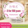 KT Board Double-Sided Erasable POP Promotion Price Tag Sign for Clothing & Lingerie Stores