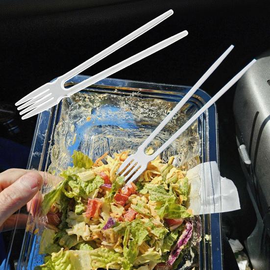 2-in-1 Fork Chopsticks Combo Reusable Eating Tool for Sushi Noodles Lightweight Portable Utensil Versatile Asian Cuisine Sticks