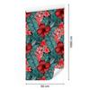 Exotic Flowers and Leaves Wallpaper for Living Room and Bedroom 50x1000
