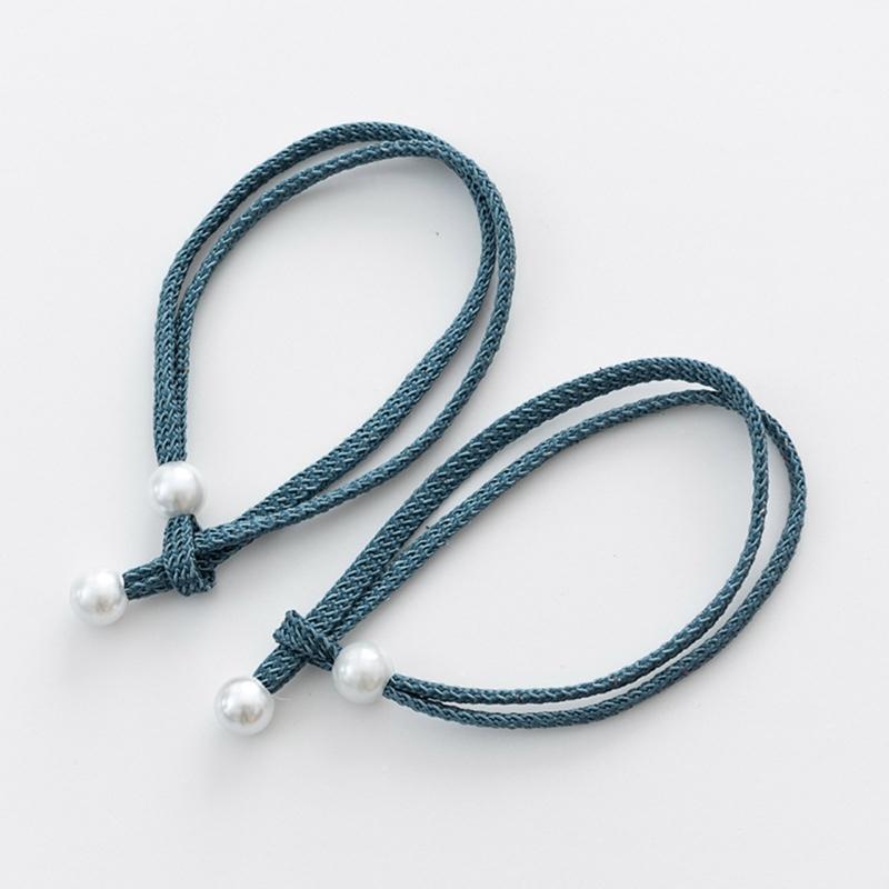 Bead Curtain Holders Woven Curtain Tapes Tiebacks with Drawstring  Decorative Curtain Holder for Home Window Decorations