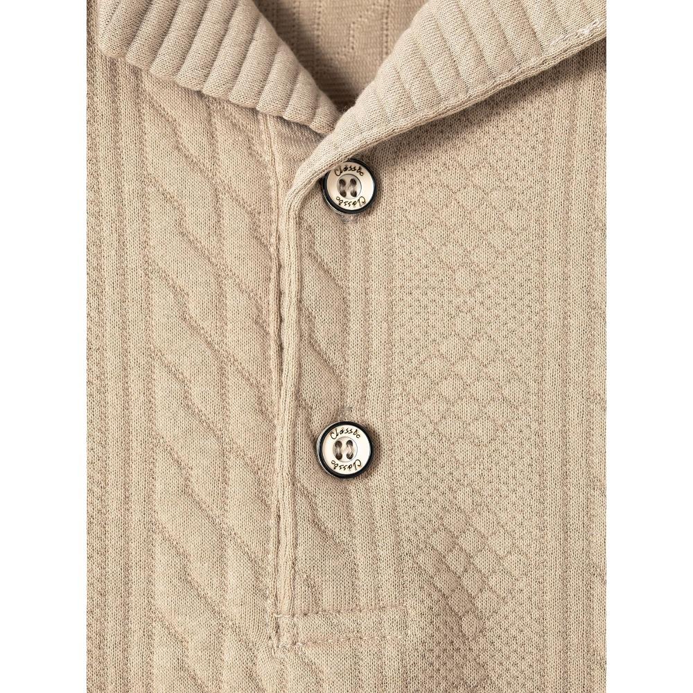 Summer Polo Shirt Solid Color Lapel Men's Short Sleeved Shirt