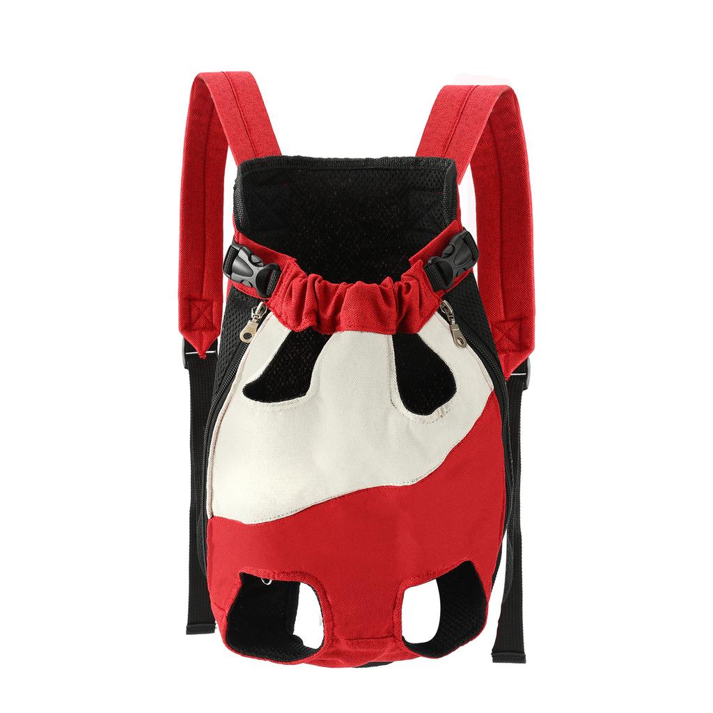 Cross-border wholesale pet backpack going out portable chest four-legged backpack dog cat travel breathable soft bag