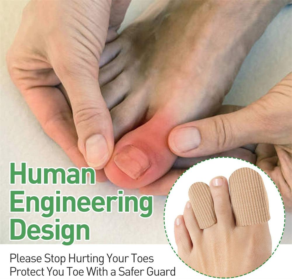 6 db Ujj- és Lábujjvédő Gél Béléssel – Párnázott Védők Tyúkszemekre, Bőrkeményedésekre, Hólyagokra, Bütyökre, Benőtt Körmökre és Kalapácsujjra