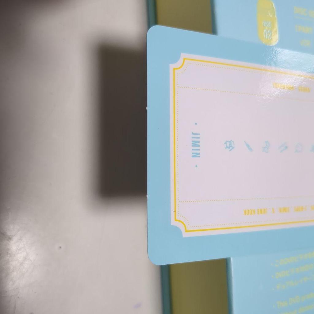 [USED] Happy Ever BTS JIMIN Card Only