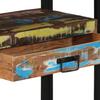Console Table 120 X 33 X 75 Cm Solid Upcycled Wood